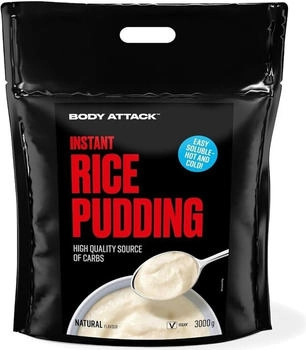 Body Attack Instant Rice Pudding Natural (13153)