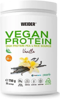 Weider Vegan Protein Shake Vanille 750 g (8414192346860)