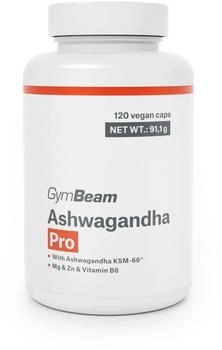 GymBeam Ashwagandha Pro 120 Stück (85342-1-120) Kapseln