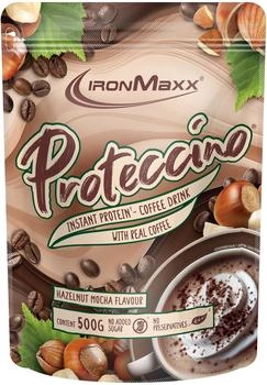 IronMaxx Plant Proteccino 500g Bag Hazelnut Mocha