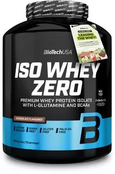 BioTech USA Iso Whey Zero 1816g Chocolate