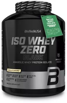 BioTech USA Iso Whey Zero Black 1816g Vanilla