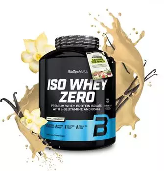 BioTech USA Iso Whey Zero 1816g Vanilla