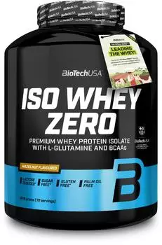 BioTech USA Iso Whey Zero 1816g Hazelnut