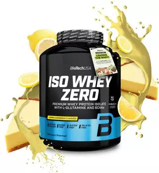 BioTech USA Iso Whey Zero 1816g Lemon cheesecake