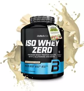 BioTech USA Iso Whey Zero 1816g White Chocolate