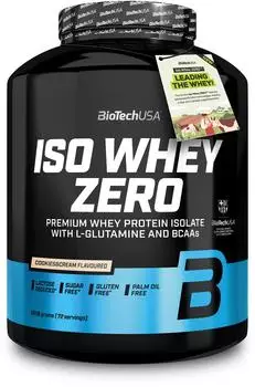 BioTech USA Iso Whey Zero 1816g Cookies Cream