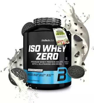 BioTech USA Iso Whey Zero 1816g Black Biscuit