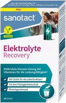 sanotact Elektrolyte Recovery 10 Sticks