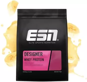 ESN Designer Whey Protein 2000g Bag Banana Milk