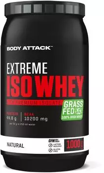 Body Attack Extreme Iso Whey 1000g Neutral
