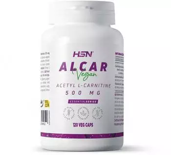HSN Acetyl L-carnitine (alcar) 500mg - 120 veg caps