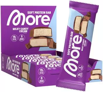 More Bar 10 x 50 g Milky Candy Cream