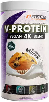 Profuel V-Protein Vegan 4K Blend 750g Blueberry Muffin