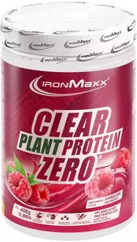 IronMaxx Clear Plant Protein Zero 400g Raspberry