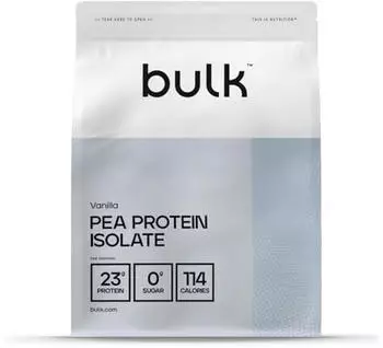 Bulk Pea Protein Isolate Powder 1 kg vanilla