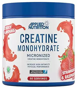 Applied Nutrition Creatine Monohydrate Micronized 250g Strawberry Raspberry