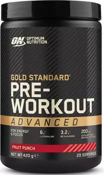 Optimum Nutrition Platinum Pre-workout 420g Fruit Punch