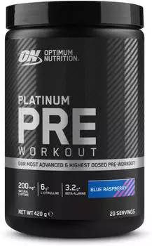 Optimum Nutrition Platinum Pre-workout 420g Blue Raspberry