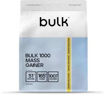 Bulk 1000g Mass Gainer Powder 2.5kg Banana Milkshake