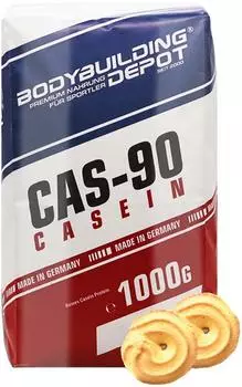 Bodybuilding Depot CAS-90 Casein Protein 1000g butter biscuit