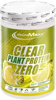 IronMaxx Clear Plant Protein Zero 400g Lemon Ice Tea