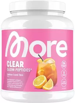 More Clear Glow Peptides 600g Lemon Iced Tea