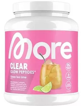 More Clear Glow Peptides 600g Green Tea Lime