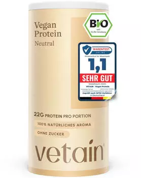 Vetain Veganes Proteinpulver (540g) Neutral