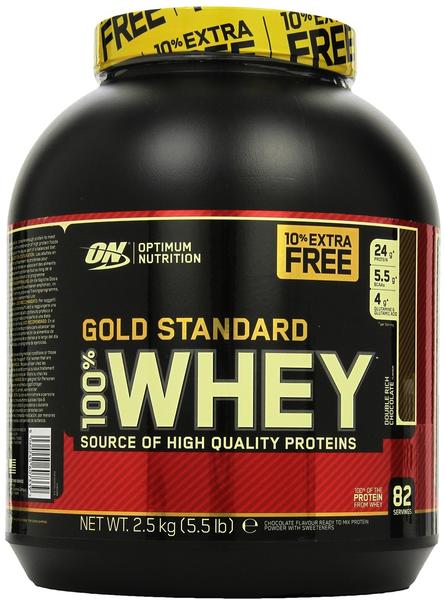 Optimum Nutrition 100% Whey Gold Standard 2273g Caramel Toffee Fudge