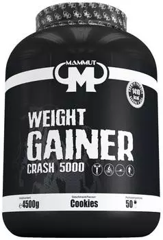 Mammut Best Body Weight Gainer Crash 5000 4500g Cookies