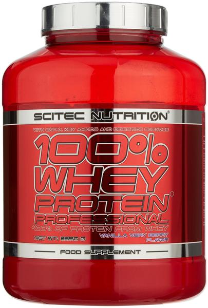 Scitec Nutrition 100% Whey Protein Professional Vanille-Waldfrucht 2350g