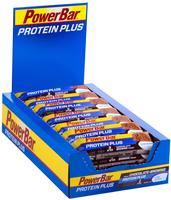 Powerbar POW-21508442-BOX, Powerbar Plus Low Sugar 30% Protein Bars Box Choco Brownie