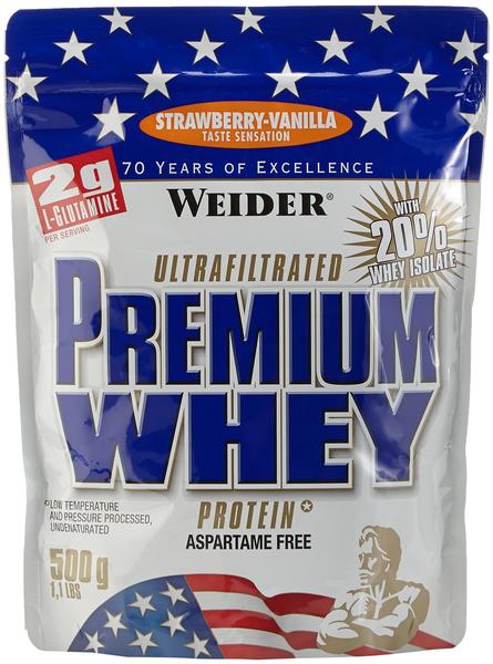 Weider Premium Whey Protein Erdbeere-Vanille 500g