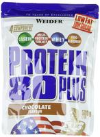 Weider Protein 80 Plus Molkenprotein mit Aminos&auml;uren Geschmack Double Choco 500 g,