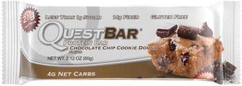 Quest Nutrition Quest Bar 12 x 60g Chocolate Chip Cookie Dough