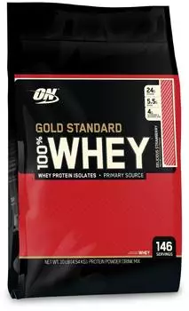 Optimum Nutrition 100% Whey Gold Standard 4500g Strawberry