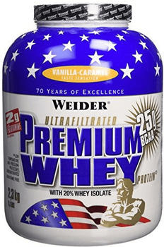 Weider Premium Whey Protein Vanille-Karamell 2300g