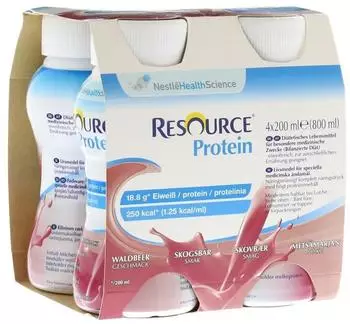 Nestlé Nutrition Resource Protein Drink Aprikose (4 x 200 ml)