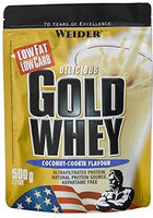 Weider Gold Whey Molkenprotein mit Aminos&auml;uren Geschmack MIlk Chocolate 500 g,