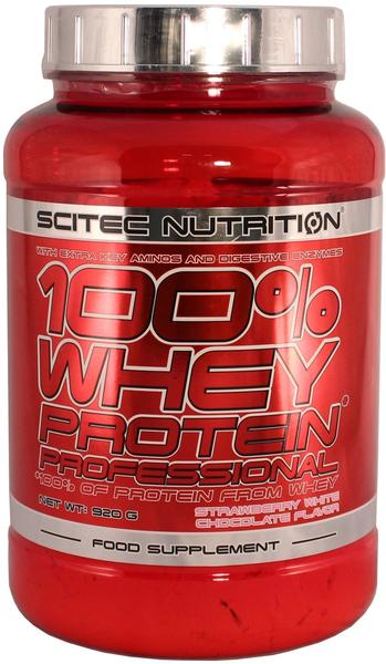 Scitec Nutrition 100% Whey Protein Professional Redesign 920g Strawberry White Chocolate