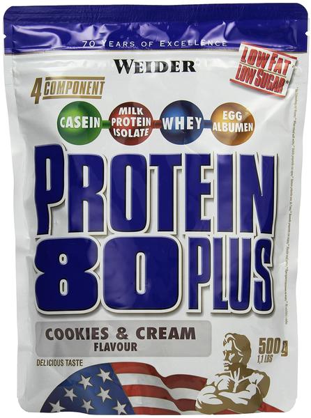 Weider Protein 80 Plus Cookies & Cream 500g