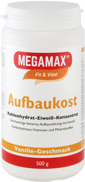 Megamax Aufbaukost Vanille Pulver (500 g)