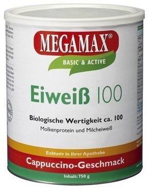 Megamax Eiweiss 100 Cappuccino Pulver (750 g)