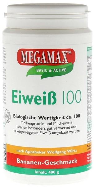 Megamax Eiweiss 100 Banane Pulver (400 g)