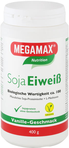 Megamax Soja Eiweiss Vanille Pulver (400 g)