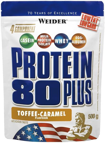 Weider Protein 80 Plus Toffee-Karamell 500g