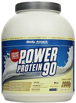Body Attack Power Protein 90 2000g Vanilla