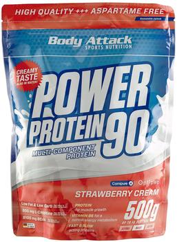 Body Attack Power Protein 90 500g Strawberry Cream