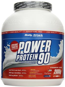 Body Attack Power Protein 90 2000g Strawberry